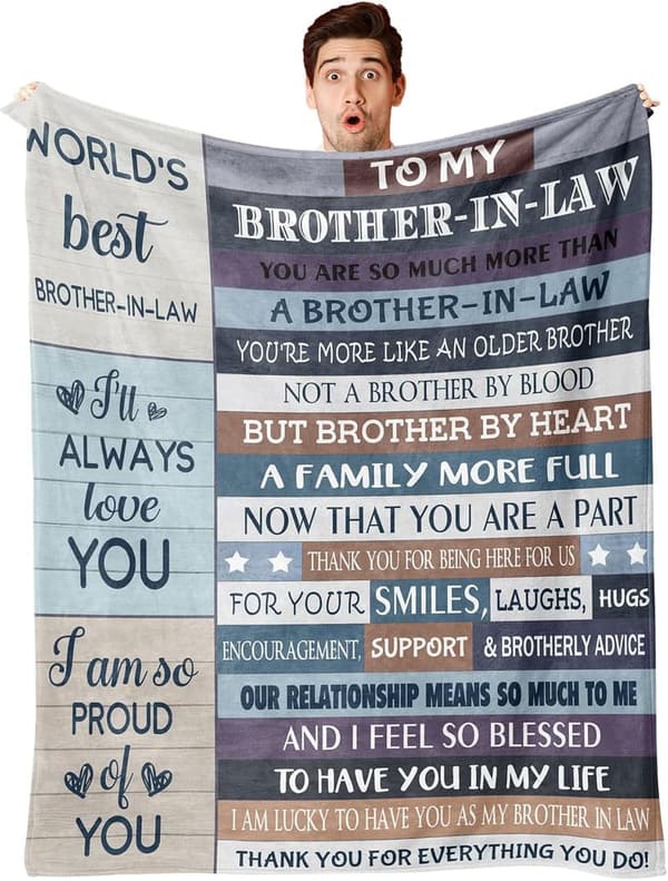 Brother's Wedding Gift Blanket - 60