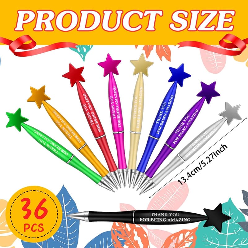 Employee Appreciation Ballpoint Pens - 36 Pcs Thank You Gifts