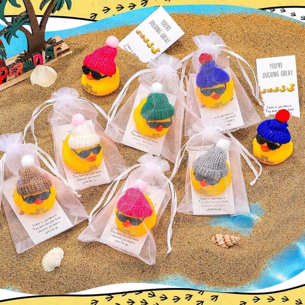 Graduation Employee Inspirational Mini Rubber Ducks Set