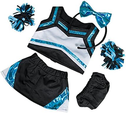 Teal & Black Cheerleader Outfit for 14