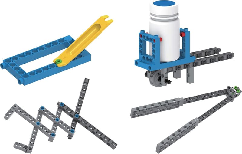 Simple Machines Science Kit: Build 26 Mechanical Models