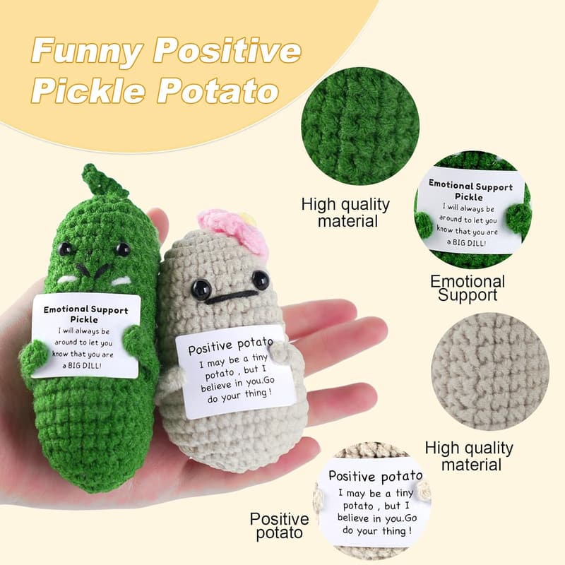 Cheerful Mini Crochet Animals Gift Box for Women’s Birthday
