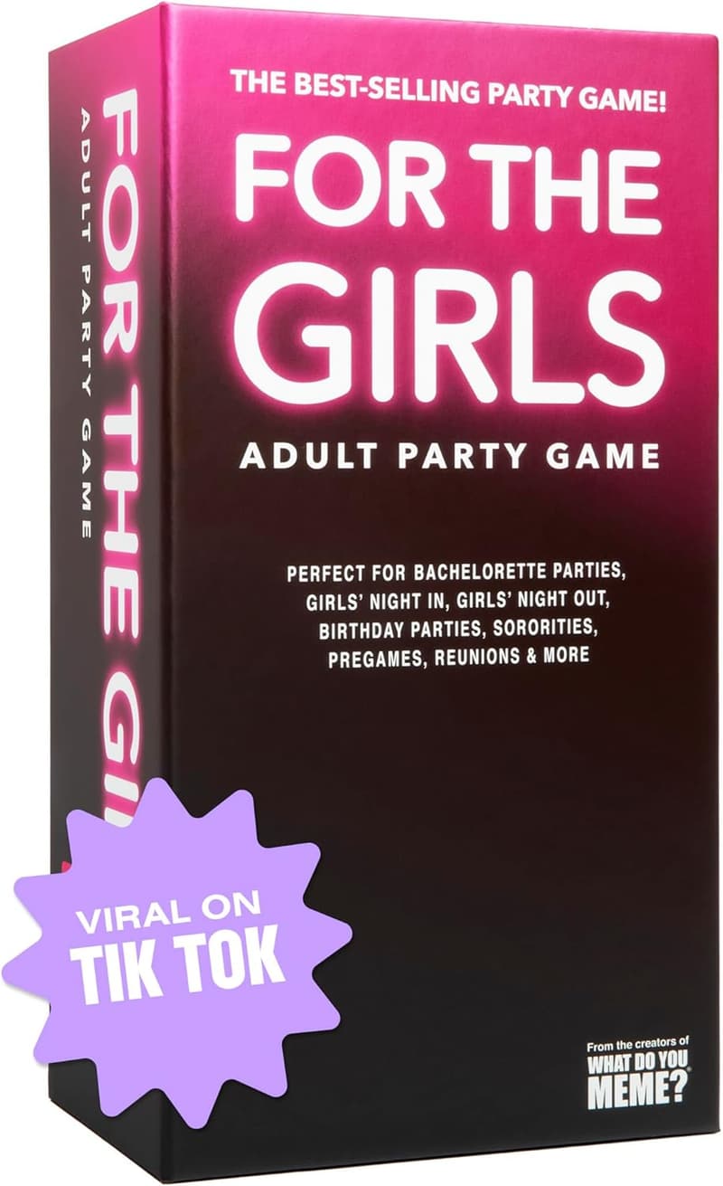 Girls Night Card Game - 400 Cards for Bachelorette & Parties