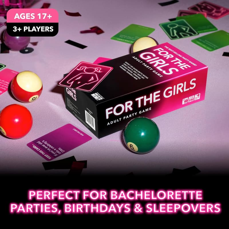 Girls Night Card Game - 400 Cards for Bachelorette & Parties