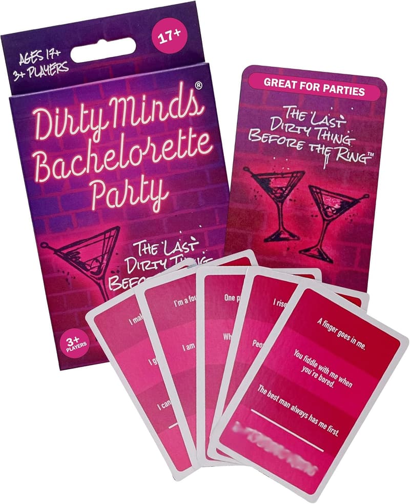 Bachelorette Party Dirty Minds Card Game
