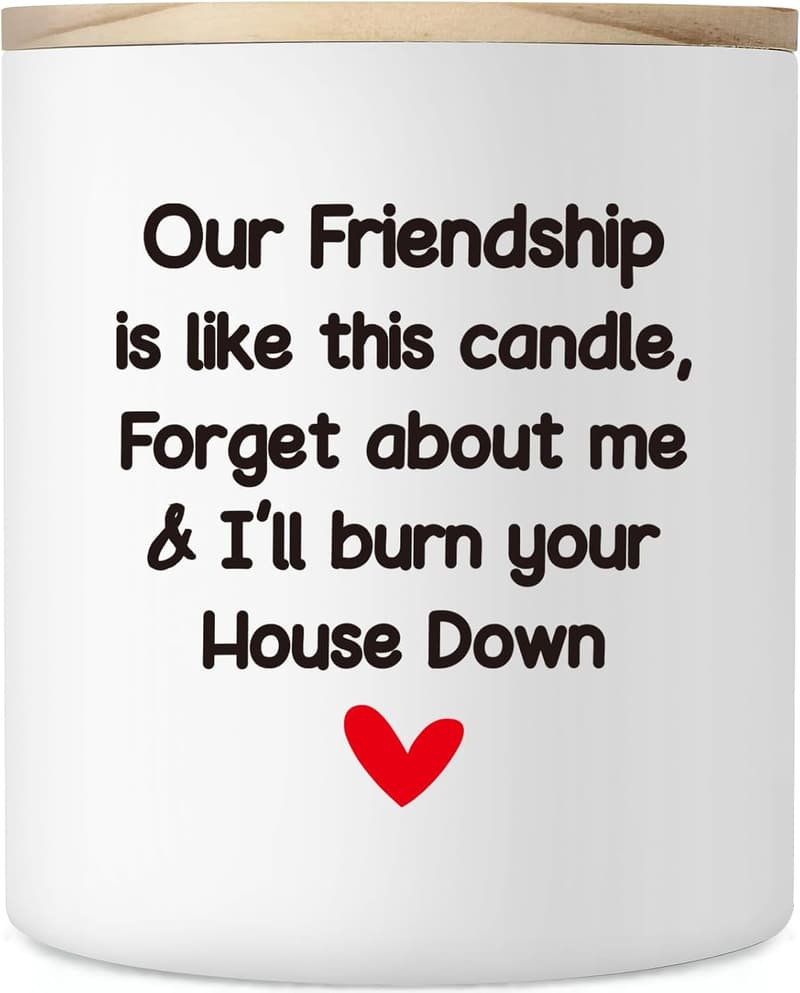 Birthday Friendship Candle for Women, 10oz Best Friend Gift