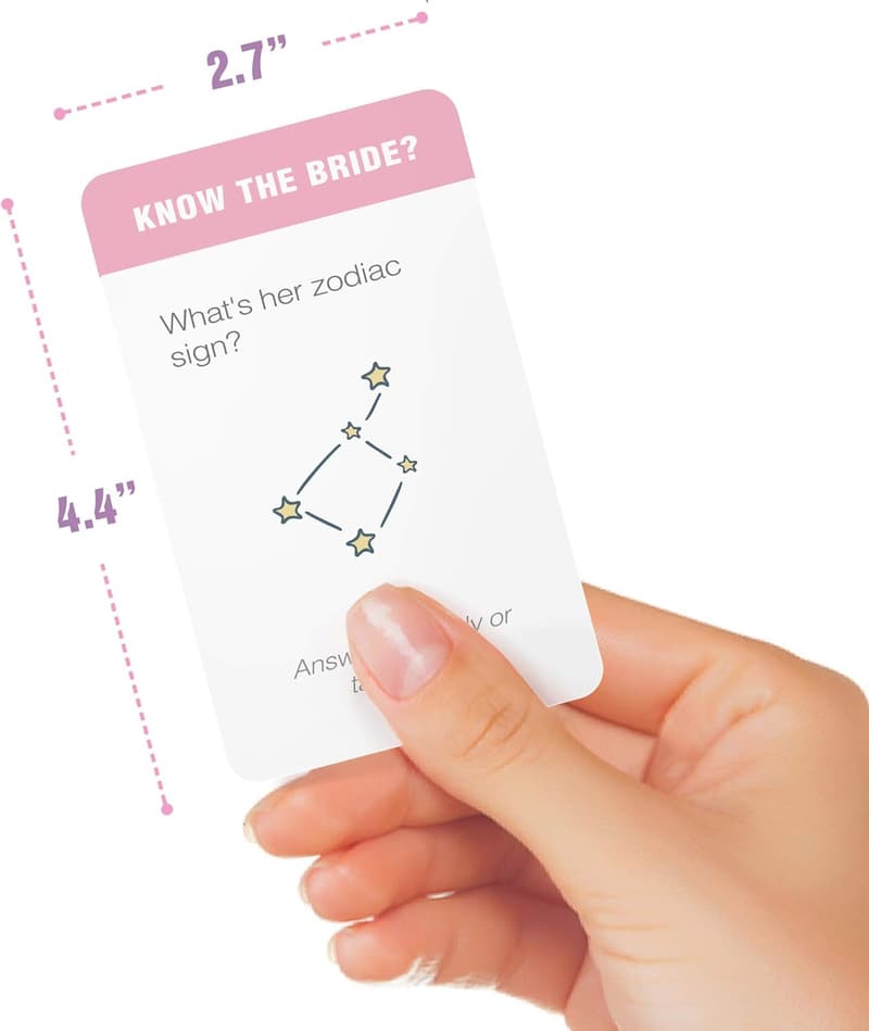 Bachelorette Party Game - 200+ Funny Cards for Girls Night