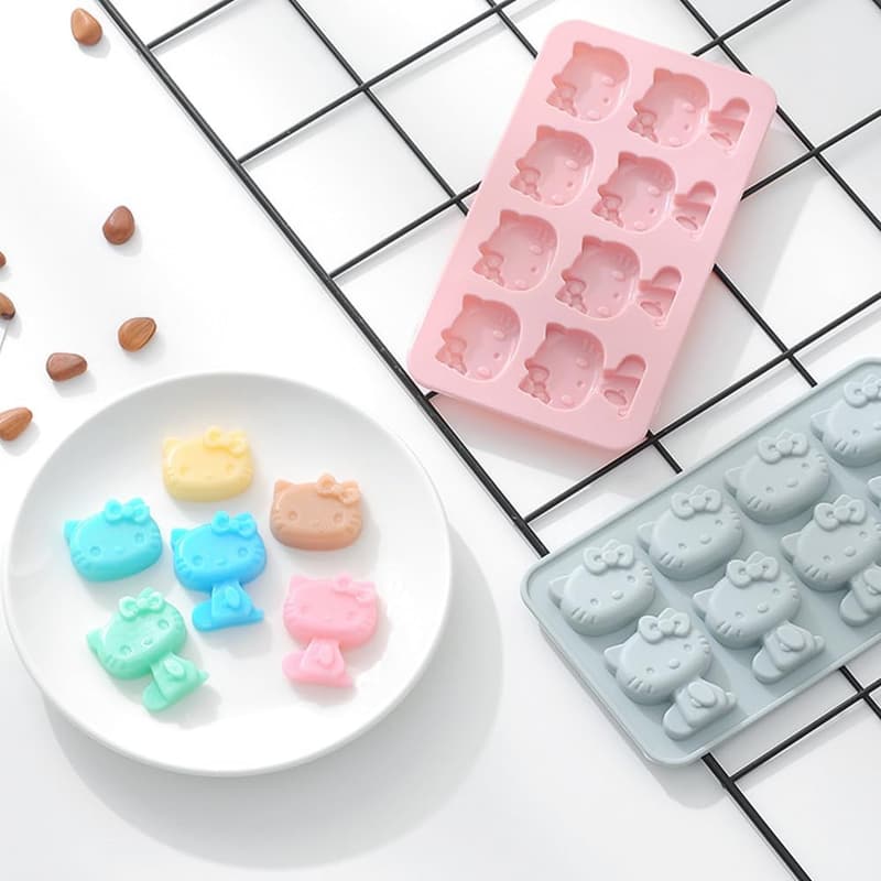 Cute Cat Silicone Cake Mold for Birthday Baking & Decoration