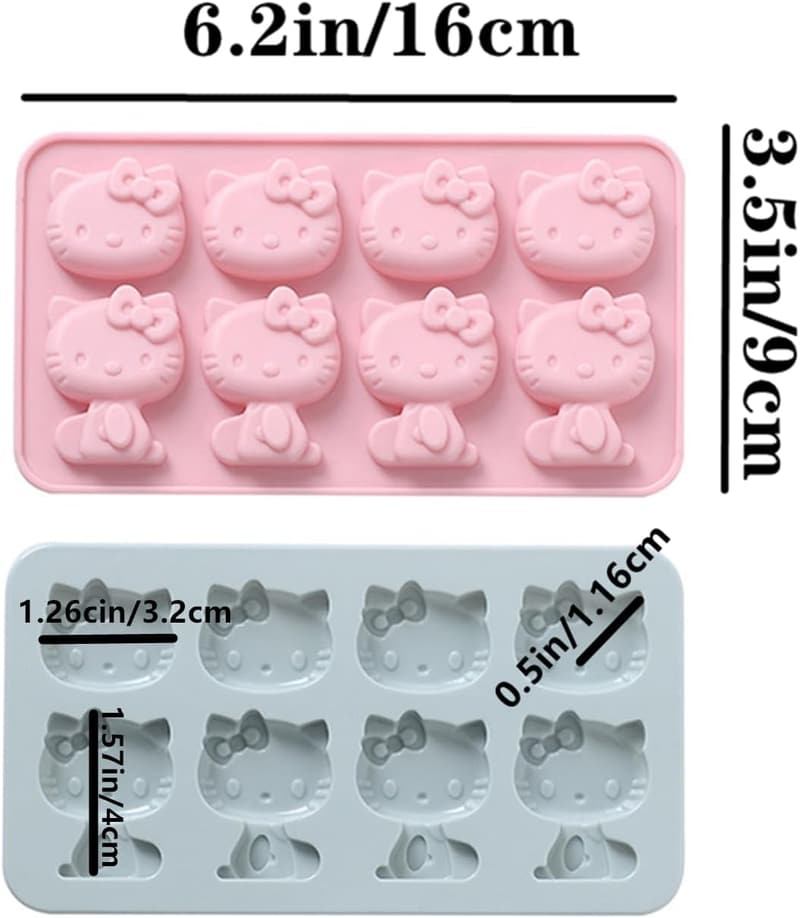 Cute Cat Silicone Cake Mold for Birthday Baking & Decoration