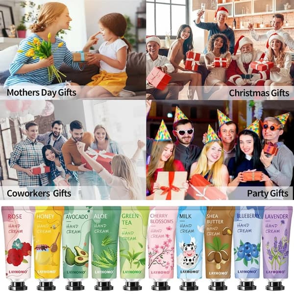 Easter Hand Cream Gift Set - 74 Travel Size Lotions for Women