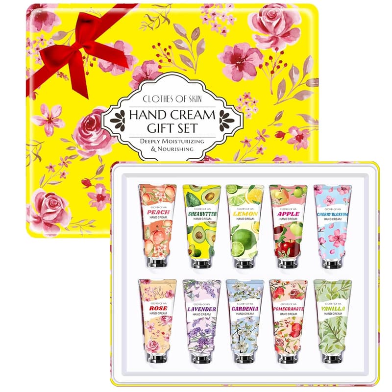 Easter Gift Set: 10 Hand Creams for Women and Teens
