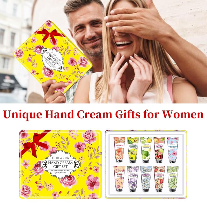Easter Gift Set: 10 Hand Creams for Women and Teens