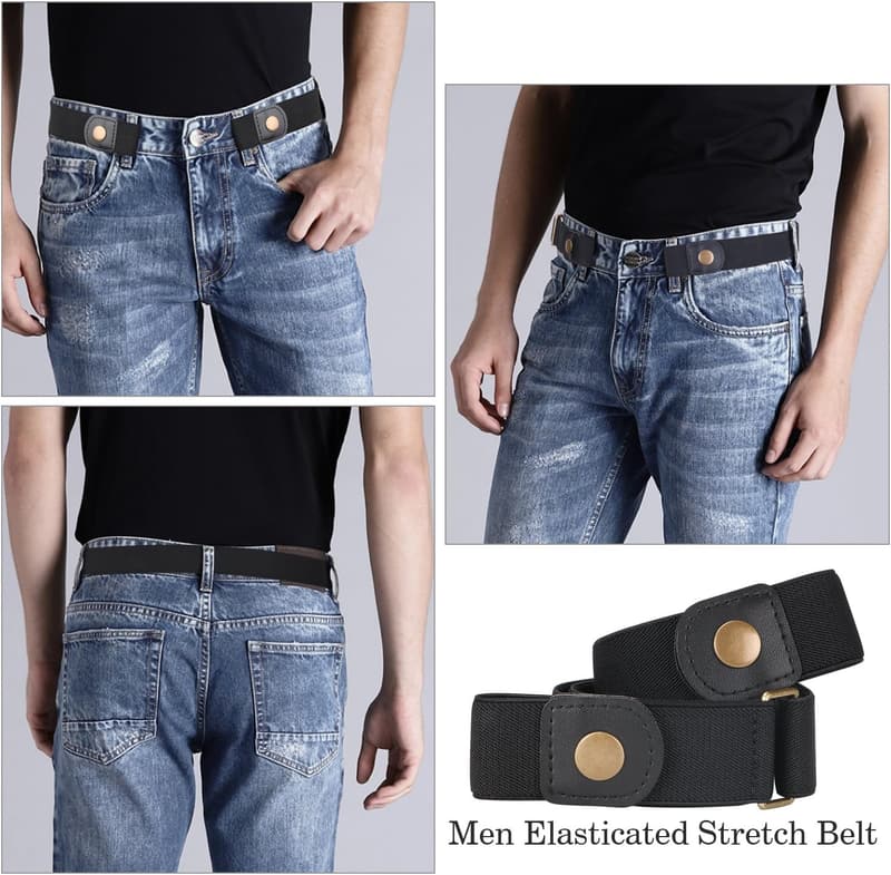 Invisible Elastic Stretch Belt for Men/Women - Gift for Dad