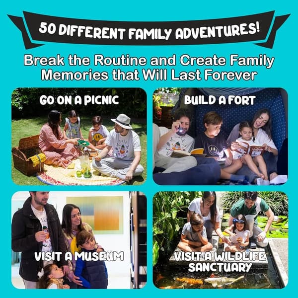 Family Bonding Bundle: Top 50 Games & Activities Scratch-Offs
