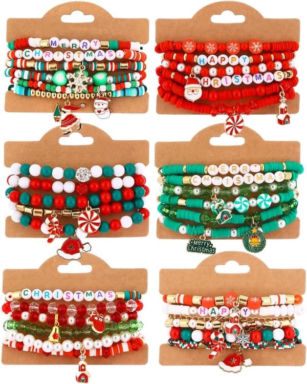 Easter Stackable Friendship Bracelets Set for Women and Teens
