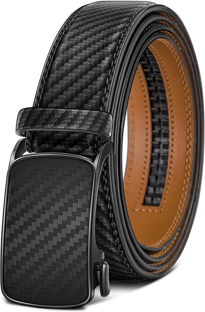 Men's Adjustable Ratchet Belt - Lightweight Click Design