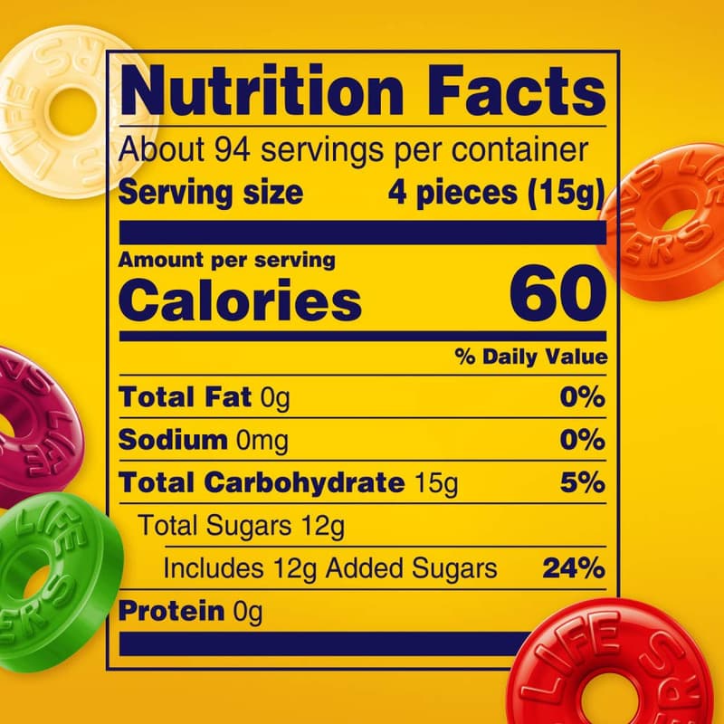 LIFE SAVERS Hard Candy Party Size Bag - 50 Ounce, 5 Flavors