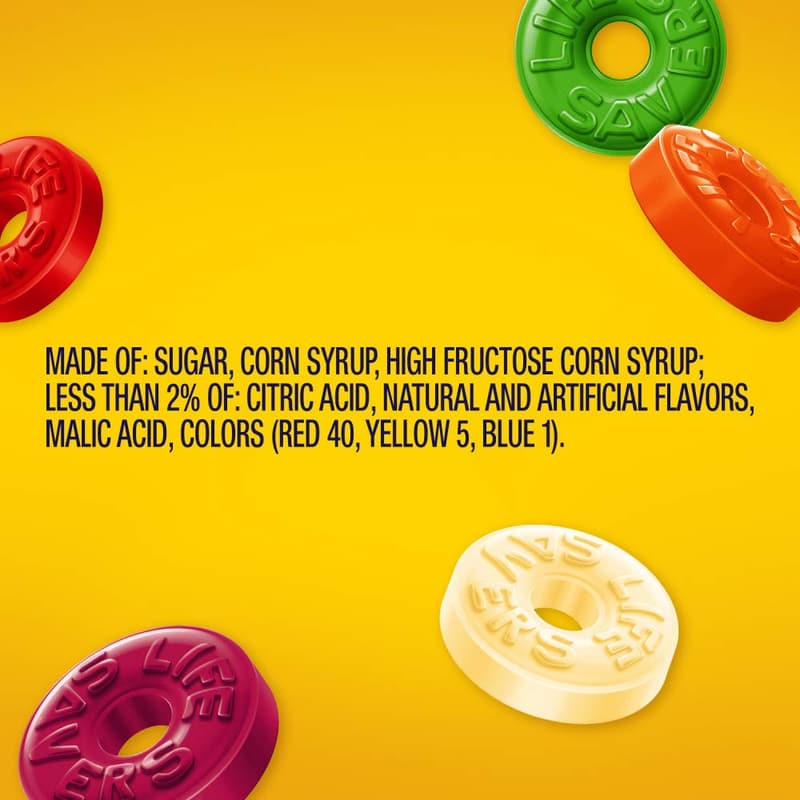 LIFE SAVERS Hard Candy Party Size Bag - 50 Ounce, 5 Flavors