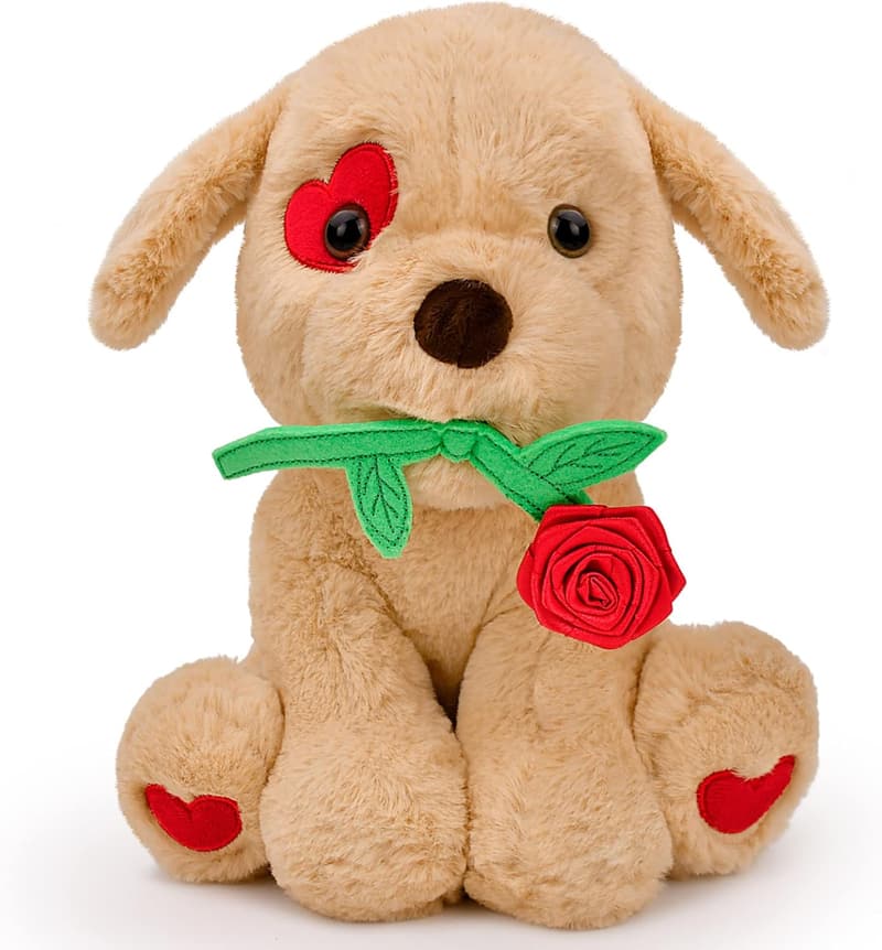 Cute Plush Puppy Stuffed Animal Gift for Birthdays