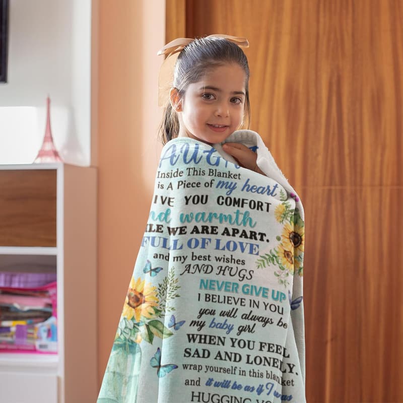 Mom's Blanket Gift for Adult Daughter - 40