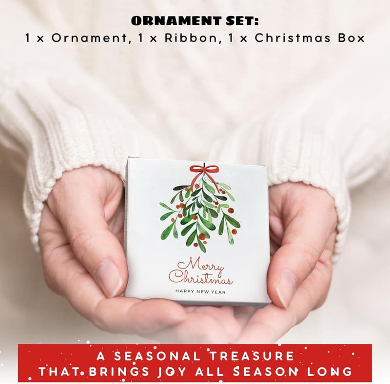 2024 Ceramic Ornaments - Christmas Gifts for Women Coworkers