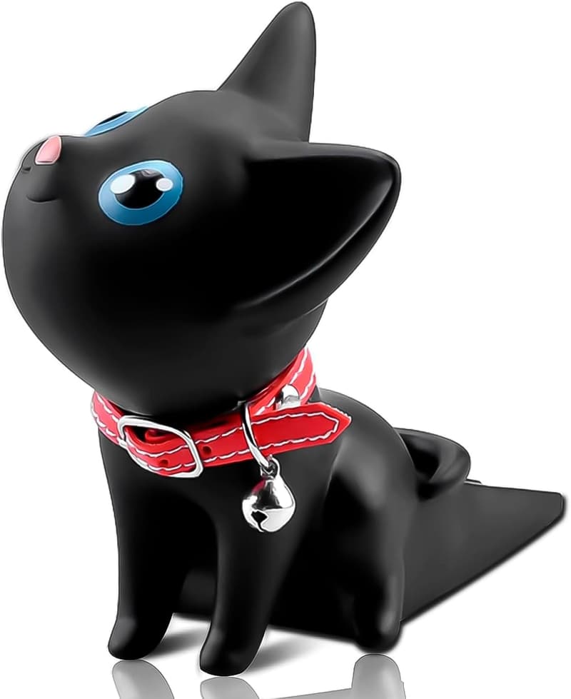 Cat Door Stopper - Decorative Non-Slip Wedge for All Floors