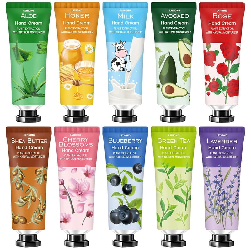 Valentine's Day Hand Cream Set for Women - 10 Pack