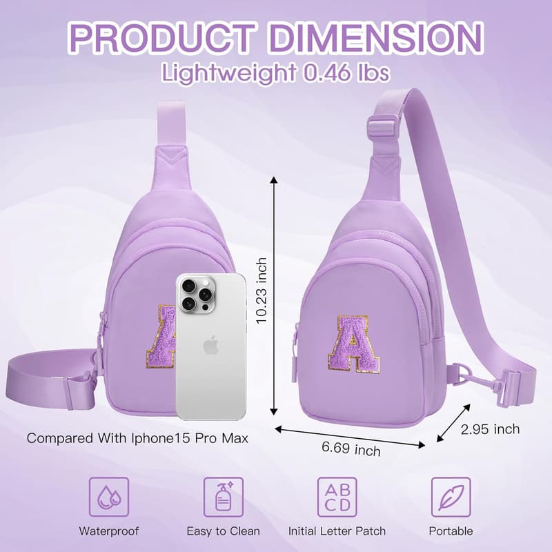 Cute Sling Bag for Girls & Women - Crossbody Fanny Pack Gift