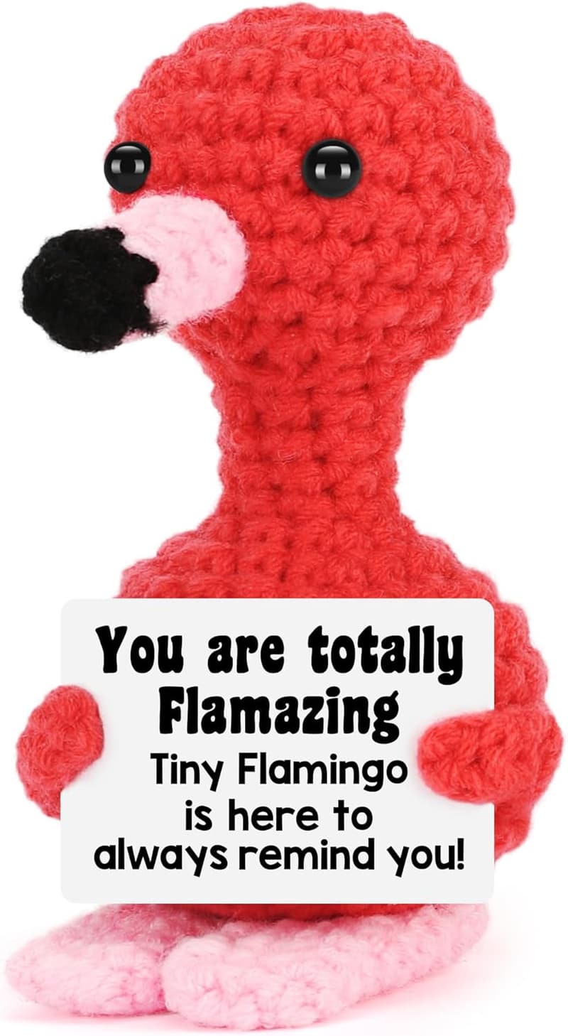Flamingo Crochet Birthday Gifts for Women & Teens