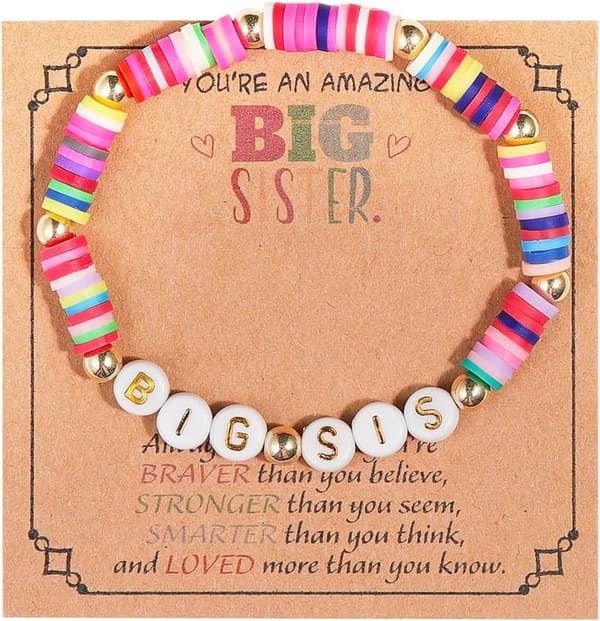 Big Sister & Big Bro Bracelets - Birthday Jewelry Gifts