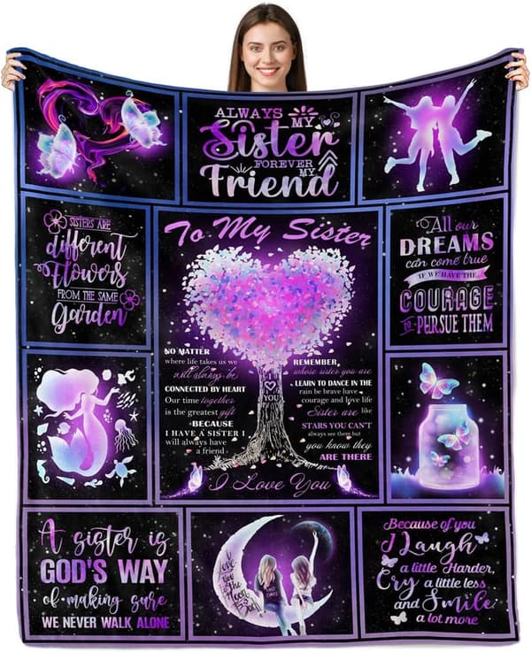 Birthday Gift for Sister - Cozy 60