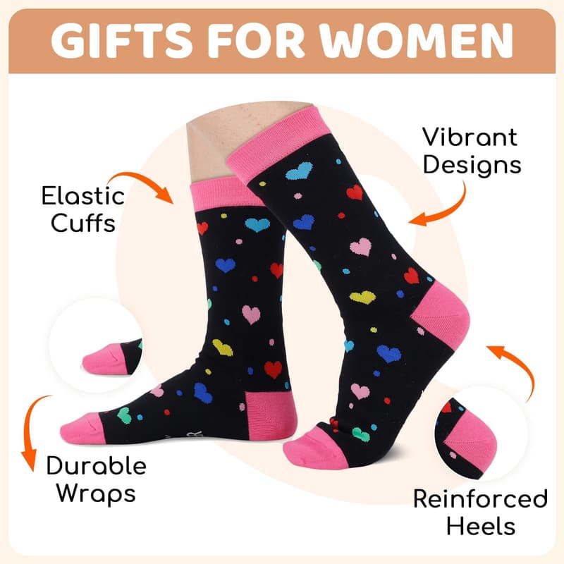 Mother's Day Novelty Socks for Women - Gifts for Mom & Sister