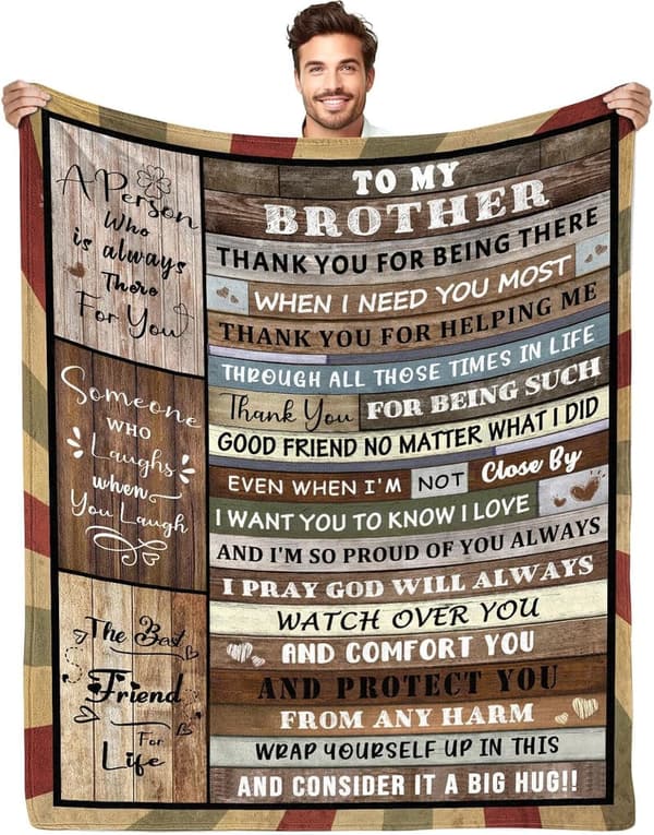 Valentine's Day Blanket for Brother - 80