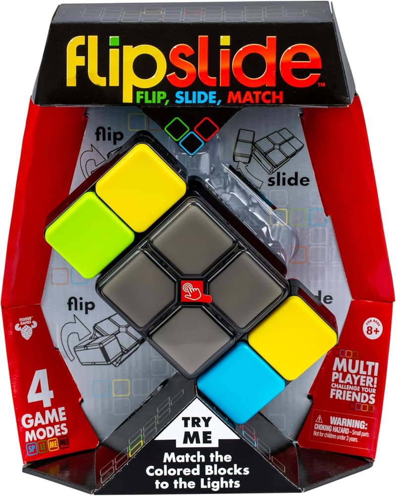 Flipslide Game - Addictive Electronic Puzzle for Ages 8+