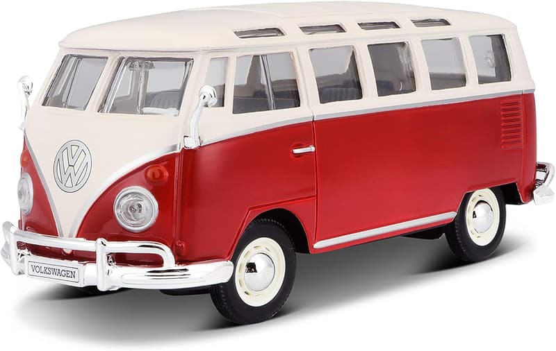 VW Bus Samba Model 1:25 - Collectible Diecast Car