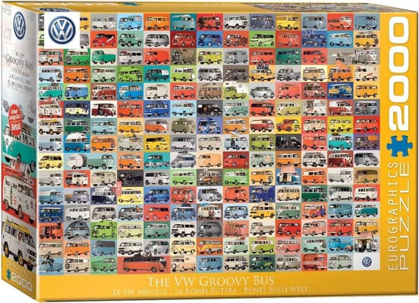 VW Groovy Bus Collectible Model