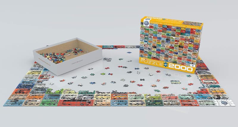 VW Groovy Bus Collectible Model