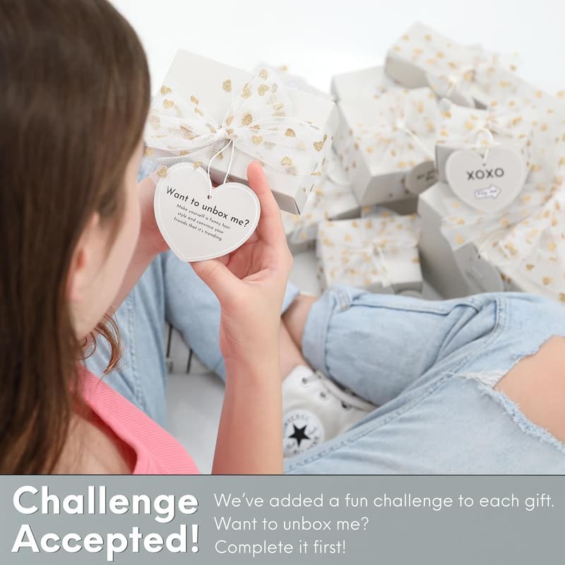 Tween & Teen Girls Gift Basket with 8 Trendy Items