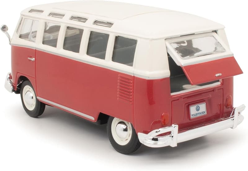 Volkswagen Samba Bus Diecast Model Toy Car - 1/25 Scale