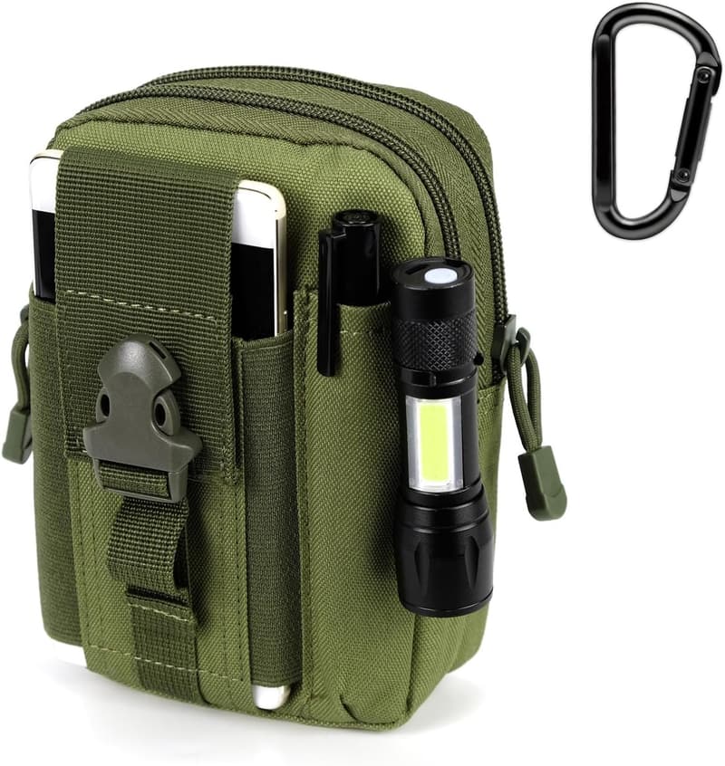 Tactical Waist Pouch for Men - MOLLE EDC with Phone Holder