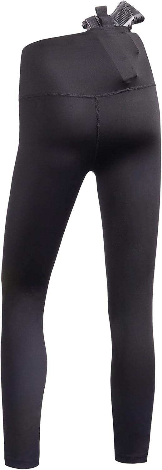 Concealed Carry Leggings with Gun Holster and Pockets