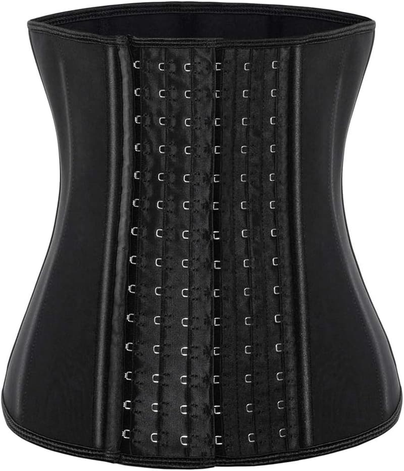Women's Corset Waist Trainer with Steel Bones and Extender