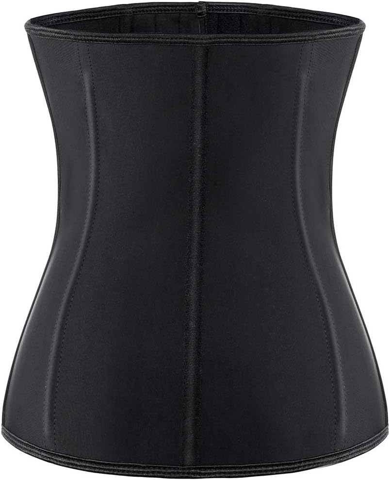 Women's Corset Waist Trainer with Steel Bones and Extender