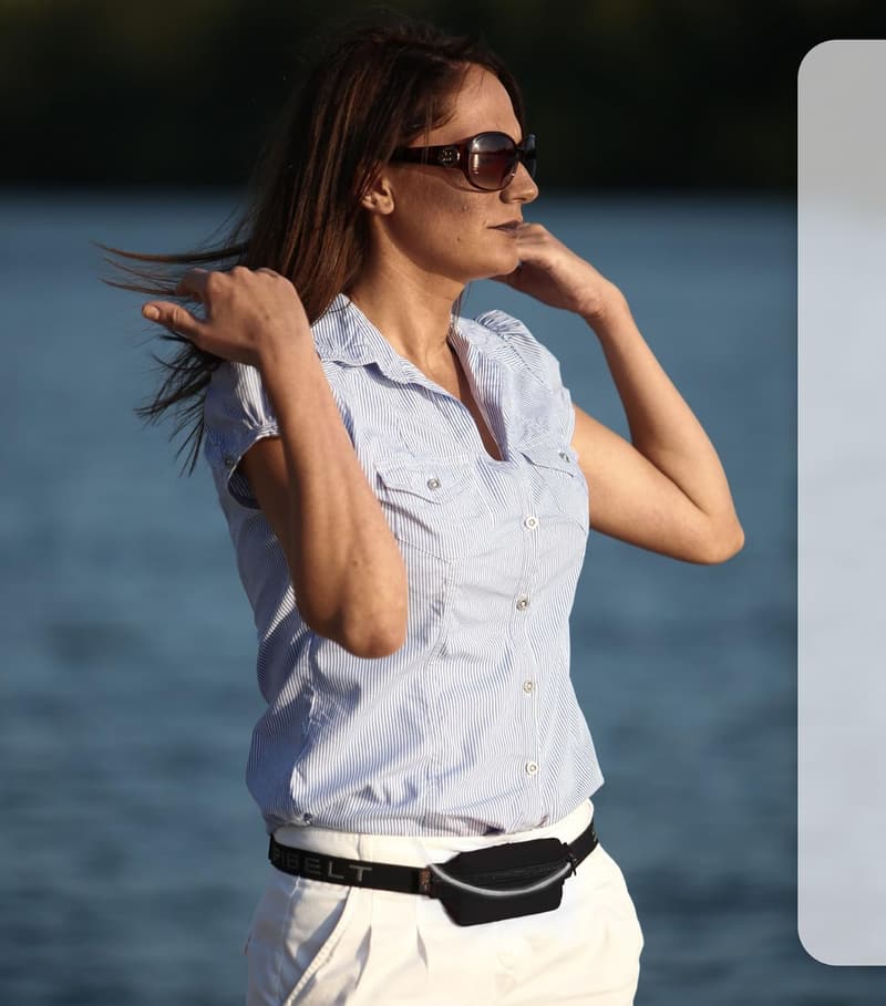 Adjustable Diabetic Waist Pouch for Insulin Pump and Epipen
