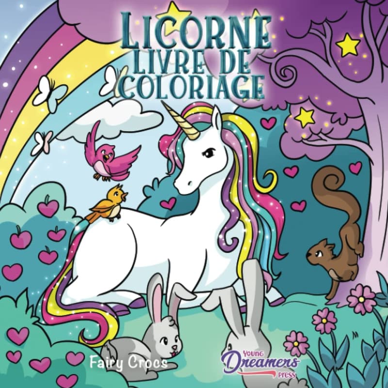 Unicorn Coloring Book for Kids Ages 4-8