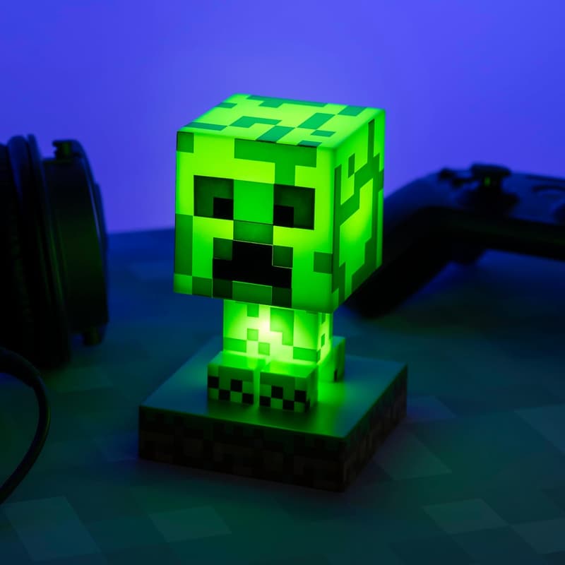 Minecraft Creeper 3D Lamp - Official Night Light for Gamers