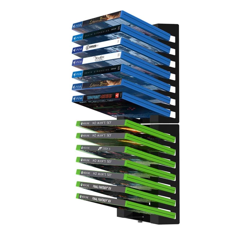 Gaming Accessories Wall Mount Video Game Case Storage