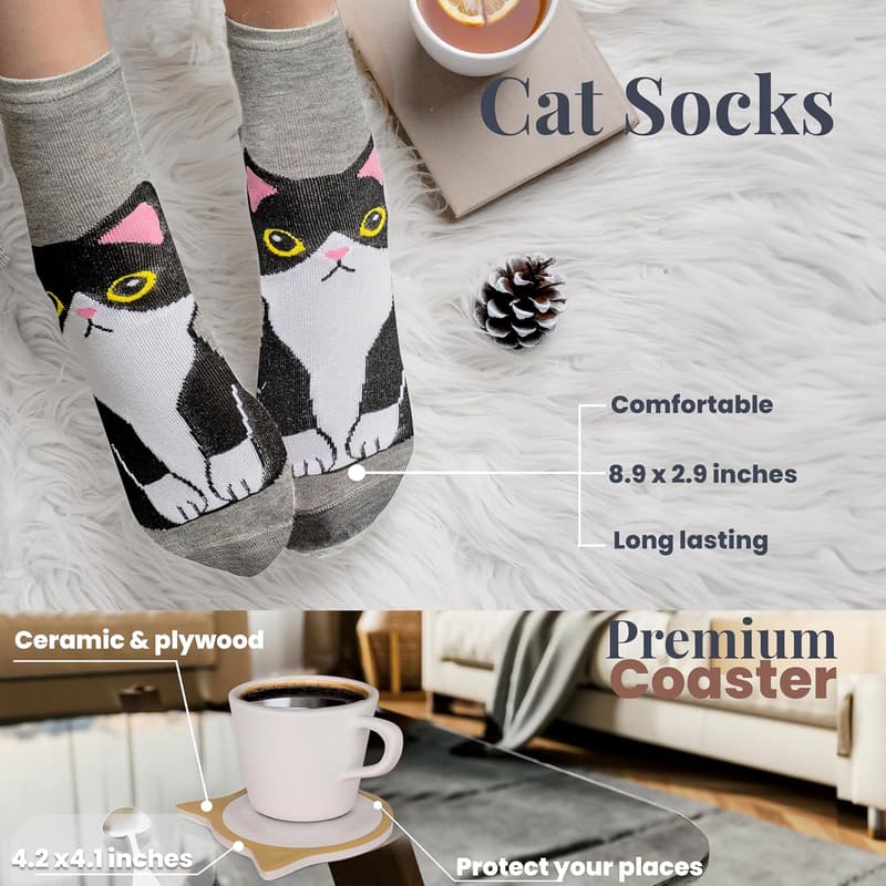 Cool Cat Mom Gift Basket for Cat Lovers