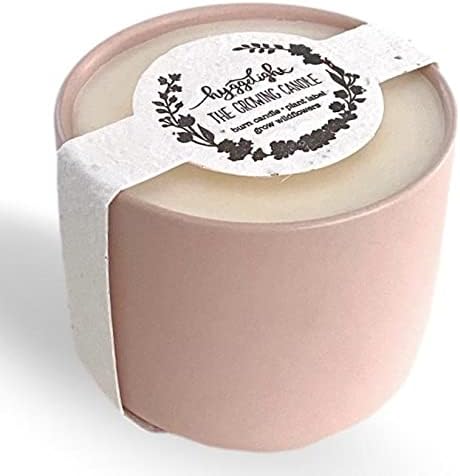 Chai Scented Growing Candle - Non-Toxic 100% Soy Wax, 8oz