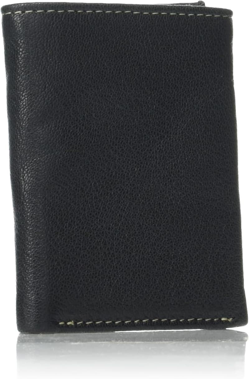 Timberland Men's RFID Blocking Genuine Leather Wallet - Black